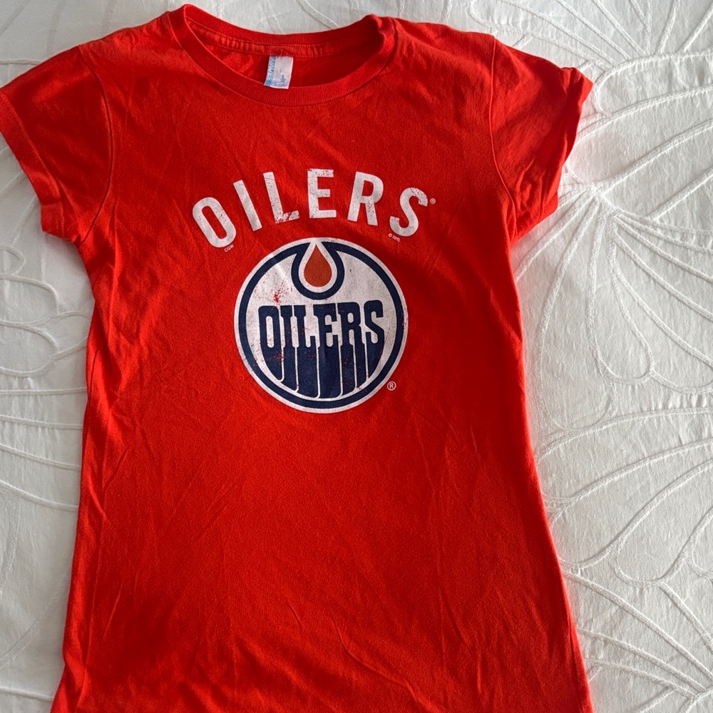 Edmonton Oilers Kids' Short-Sleeve Team Tee